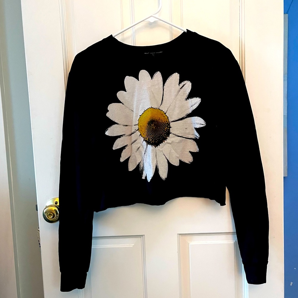 🌸 UO | Daisy cropped sweatshirt
